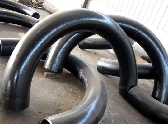 Lo STD 2D 180 saldatura testa a testa del gomito ASTM del tubo d'acciaio di grado DN15 ha forgiato gli accessori per tubi del acciaio al carbonio