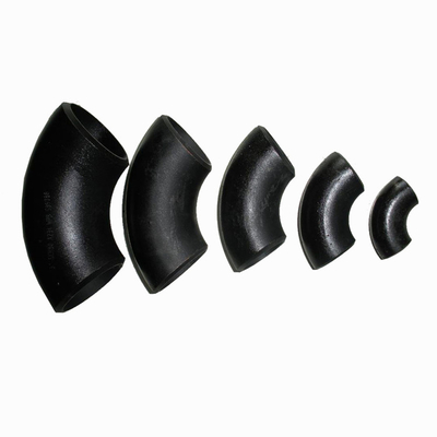 Gomito di acciaio al carbonio DN100 90 raggio lungo a 2 pollici di grado Q235B Q235 di grado 45