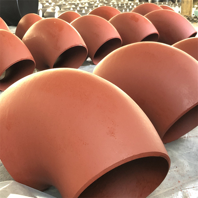 30 duplex a 4 pollici 2507 WPS32750 del gomito ASME B16.28 ASTM A815 del tubo della saldatura testa a testa di grado