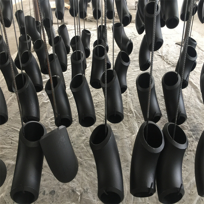 Accessorio per tubi d'acciaio senza cuciture del carbonio di Q235 B16.9 45mm un gomito da 90 gradi