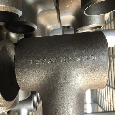 La saldatura testa a testa uguale del T ASTM A234 WPB delle attrezzature della conduttura che riduce il T ha personalizzato