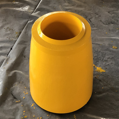 6 x 4 l'estremità concentrica del riduttore WPHY 65 XXS ASTM del acciaio al carbonio ha saldato nero