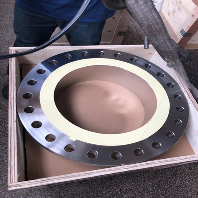 Flange di piatto del acciaio al carbonio di ASTM A350 LF2 DN15 GB che saldano STD