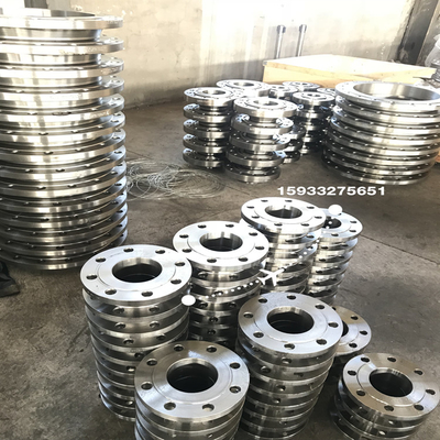 Slittamento dell'ANSI B16.5 ASTM A105 delle flange di piatto di acciaio inossidabile di rf 316 sopra