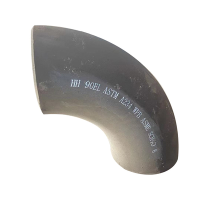 Un ms senza cuciture di 45 di grado del tubo d'acciaio del gomito dell'ANSI B16.9 della saldatura di testa accessori per tubi