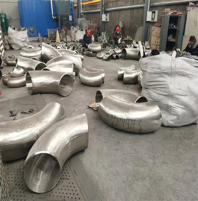 BACCANO 316L sanitario del GOST del gomito 304 di acciaio inossidabile di SMS della saldatura un iso di 90 gradi