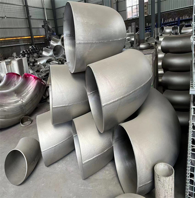 45 60 gomito del tubo di acciaio da 90 gradi programmano 40 XXS 304 316 a 2 pollici galvanizzato