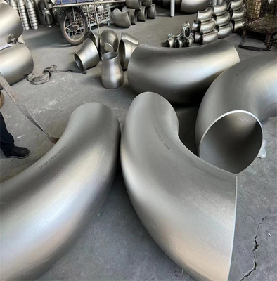 Sch 80 1,5 curvature a 4 pollici A403 4D 5D 6D 7D dell'acciaio del gomito da 90 gradi