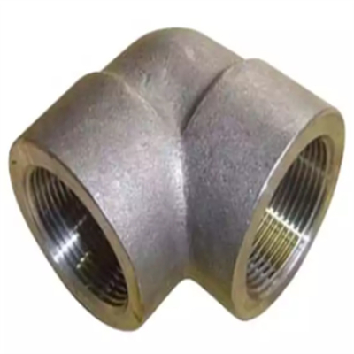 Asme B16.11 Astm A105 ha forgiato la femmina del gomito 3000lb del acciaio al carbonio infilata